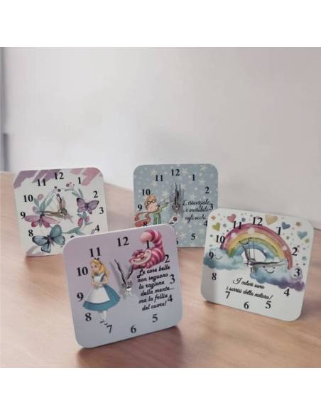 Orologio Made in Italy vari personaggi bomboniere Comunione