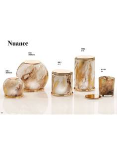 Buba Design bomboniere Linea Nuance lampade led e candela