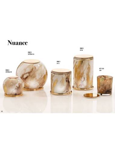 Buba Design bomboniere Linea Nuance lampade led e candela