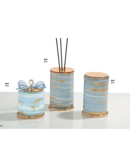 Bomboniere Buba Design Linea Classique moderne celesti e dorate