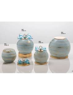 Buba Design bomboniere Linea Classique candela e lampade celesti e dorate