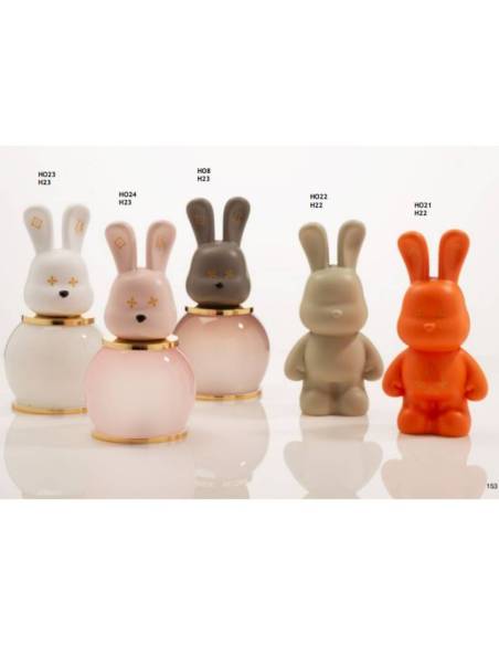 Buba Design bomboniere Linea Honey conigli colorati