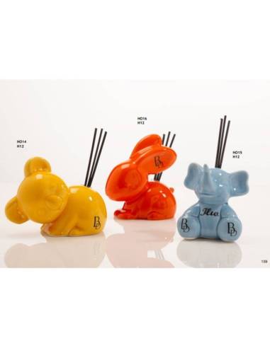 Buba Design bomboniere Linea Honey Diffusori ambiente animali colorati