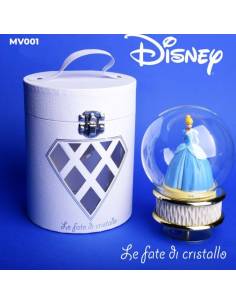 Le Fate Di Cristallo Linea Disney bomboniere carillon principessa Cenerentola