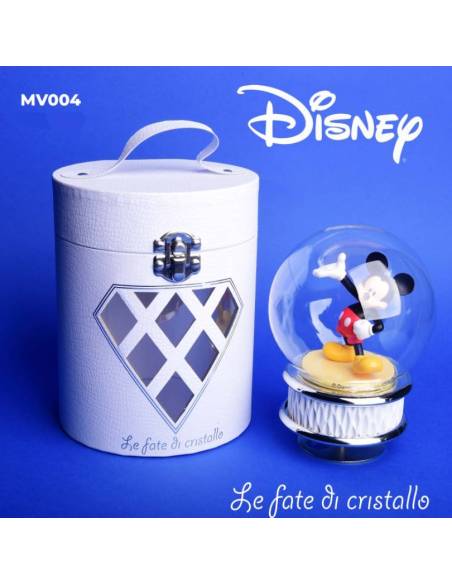 Bomboniere Le Fate Di Cristallo Linea Disnep carillon Topolino Mickey Mouse