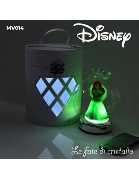 Bomboniere Le Fate Di Cristallo Linea Disney Lampada led principessa Ariel