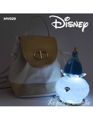 Bomboniere Le Fate Di Cristallo Linea Disney sfera lampada led cenerentola