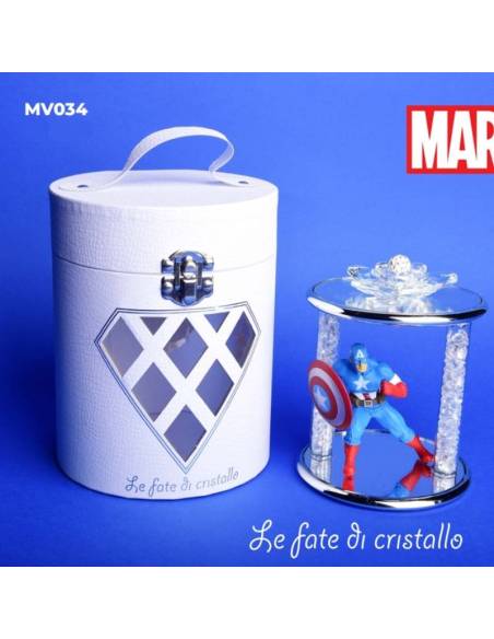 Le Fate Di Cristallo bomboniere supereroi Linea Marvel Captain America
