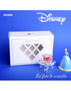 Le Fate Di Cristallo bomboniere Linea Disney rosa cristallo principessa Cenerentola