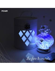 Bomboniere Le Fate Di Cristallo Diffusori per ambienti lampade luci led decoro in cristallo