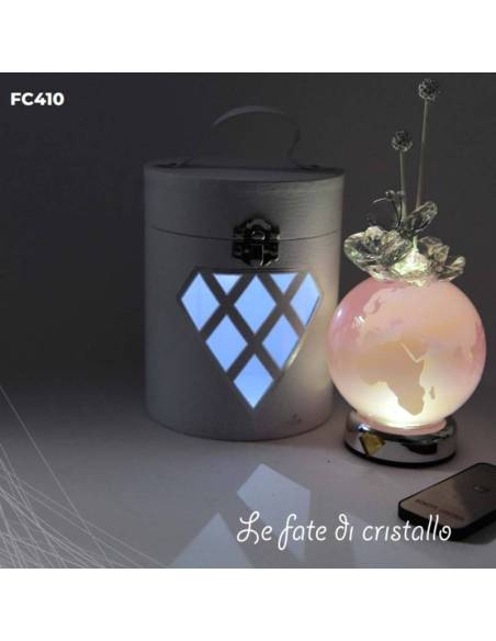 Bomboniere Le Fate Di Cristallo Profumatori per ambienti mappamondo lampada led