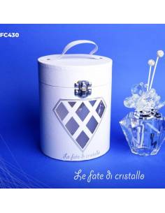 Le Fate Di Cristallo bomboniere Profumatori ambiente eleganti decoro in cristallo