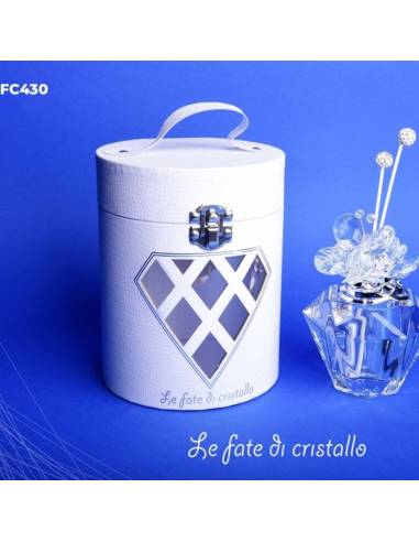 Le Fate Di Cristallo bomboniere Profumatori ambiente eleganti decoro in cristallo