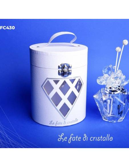 Le Fate Di Cristallo bomboniere Profumatori ambiente eleganti decoro in cristallo