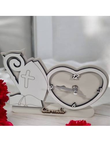 Bomboniere Cresima utili orologio cuore e simbolo sacramento