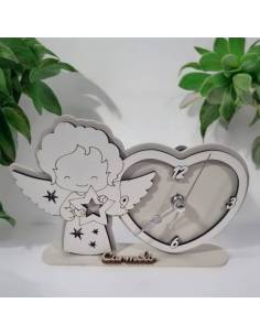 Bomboniere Comunione utili Angelo cuore orologio personalizzato
