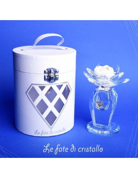 Le Fate Di Cristallo bomboniere eleganti e raffinate portacandele dettagli in cristallo