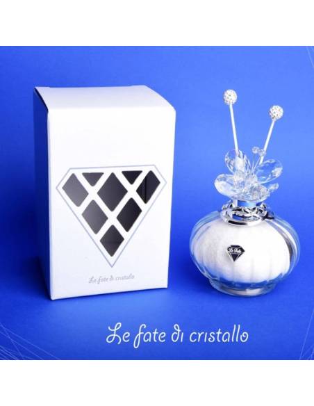 Bomboniere Le Fate Di Cristallo Diffusori per ambienti con farfalla in cristallo