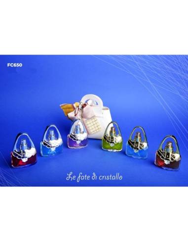 Le Fate Di Cristallo bomboniere boccette profumi borse