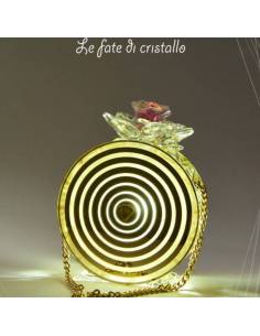 Bomboniere Le Fate Di Cristallo lampade led con fiore boccetta profumo