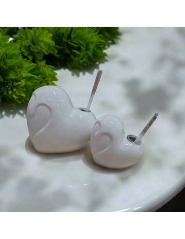 Bomboniere Claraluna Diffusori per ambienti cuori bianchi