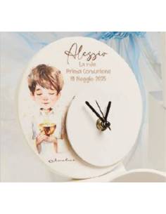 Orologio Claraluna bomboniere Comunione personalizzate bambino