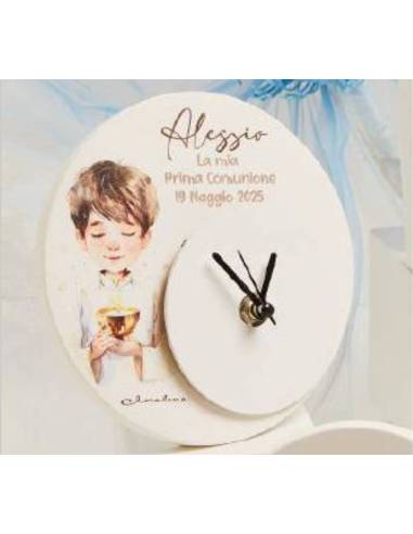 Orologio Claraluna bomboniere Comunione personalizzate bambino