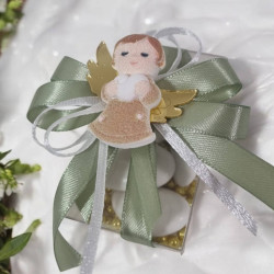 Angioletti bomboniere complete di confetti e zuccherini