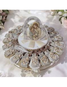 Torta bomboniera con icone sacre Appendini Tao