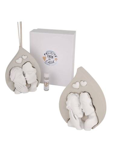 Il Bacio bomboniere matrimonio diffusore d'ambiente