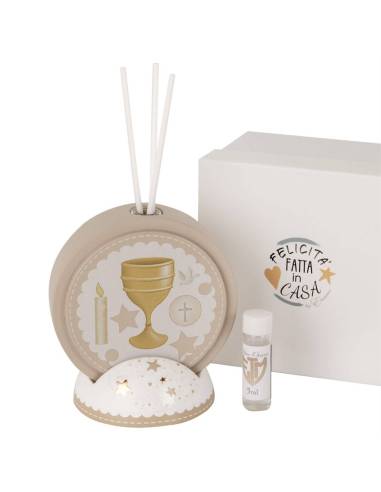 Idee bomboniere Comunione utili ed economiche profumatore sacro