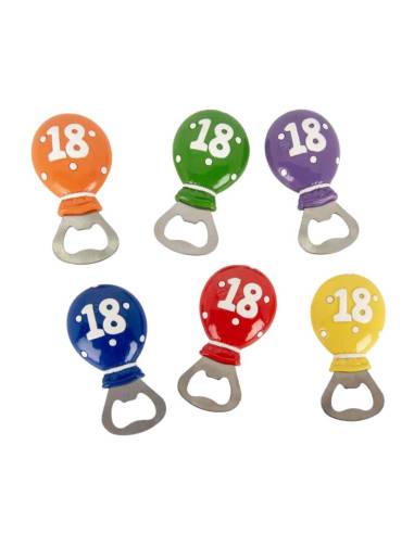 Bomboniere utili 18 anni apribottiglie palloncino