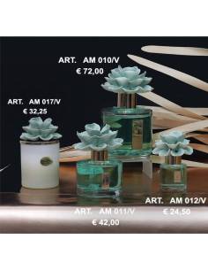 Bomboniere Marechiaro linea margareth verde profumatori capodimonte