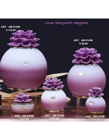 Bomboniere Marechiaro linea margareth magenta lampada