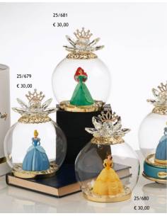 Bomboniere principesse Grace Design campana con corona 2