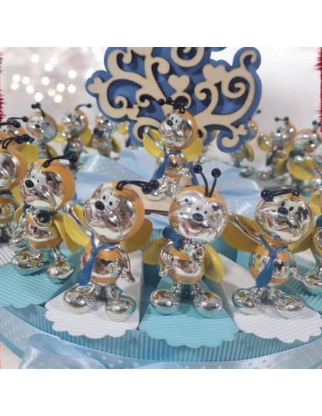 Bomboniere Battesimo bimbo ape statuetta