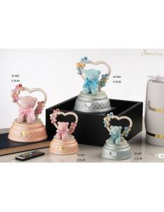 Bomboniere orsetti cuori lampade led Grace Design