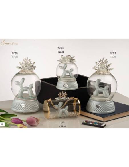 Bomboniere eleganti palloncini cagnolini Grace Design