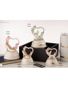 Lampade led bomboniere cuore particolari Grace Design