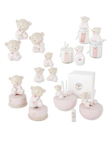 Bomboniere Battesimo orsetto bimba collezione Bibì