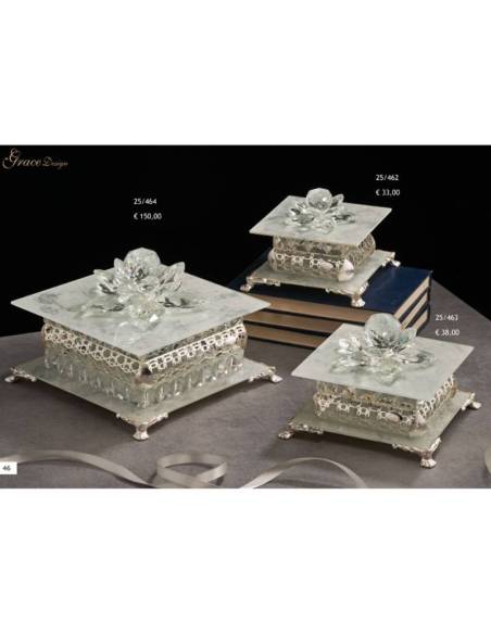 Bomboniere eleganti portagioie design raffinato Grace Design