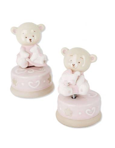 Bomboniere Battesimo orsetto bimba collezione Bibì