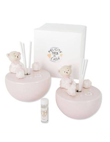 Bomboniere Battesimo orsetto bimba collezione Bibì