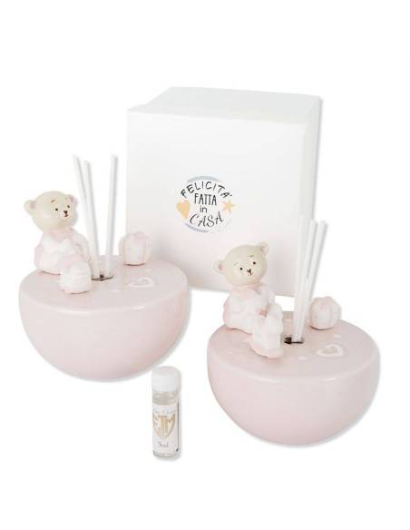 Bomboniere Battesimo orsetto bimba collezione Bibì