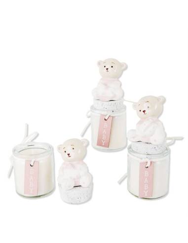 Bomboniere Battesimo orsetto bimba collezione Bibì