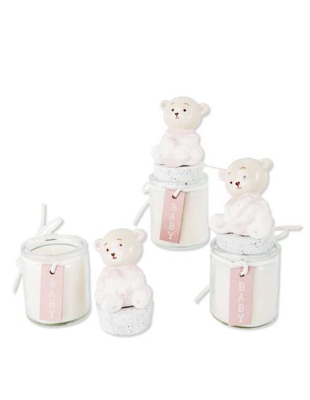 Bomboniere Battesimo orsetto bimba collezione Bibì