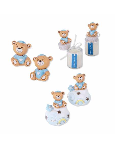 Bomboniere Battesimo orsetto bimbo collezione Ciuffo