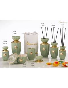 Profumatori ambiente e candele verdi Grace Design