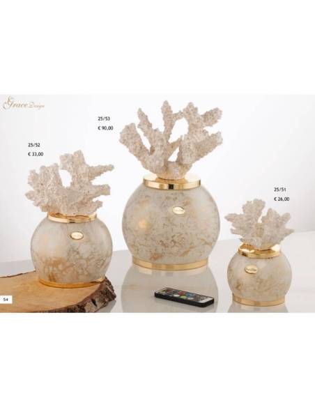 Lampade led bomboniere tema mare Grace Design