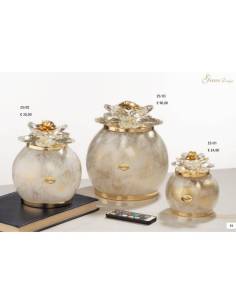 Bomboniere lampade led decoro fiore Grace Design